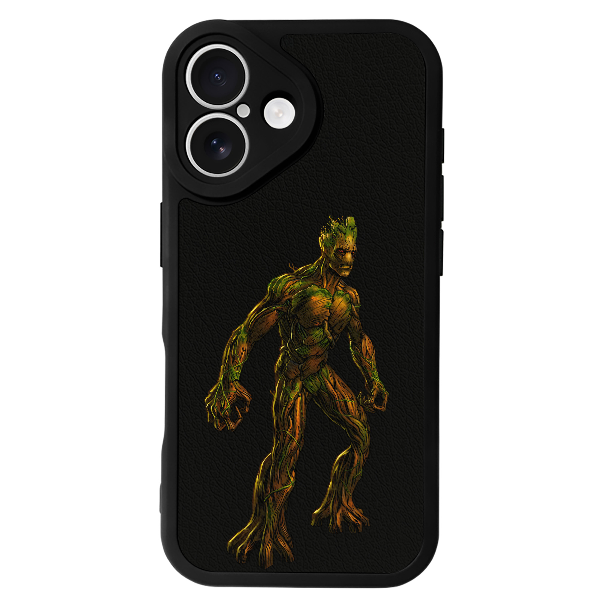 （画像用） アベンジャーズ The Avengers 【iPhone 16シリーズ対応】シリコンスマホケース（レザー調） 材質：シリコン